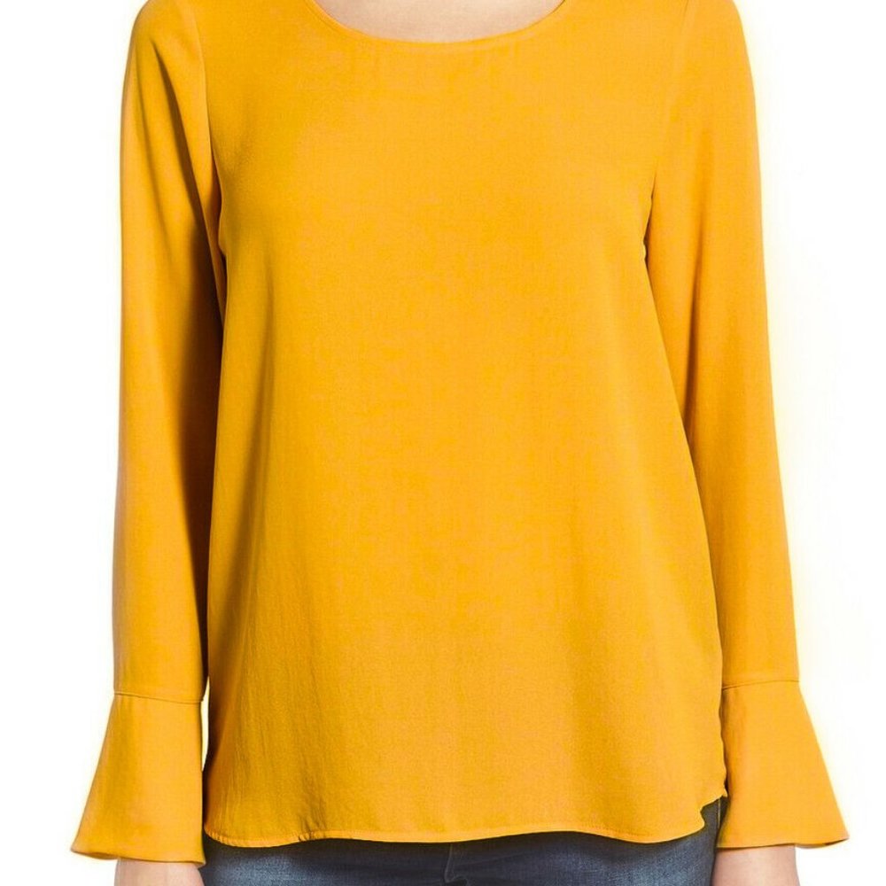 Mustard Pleione Blouse